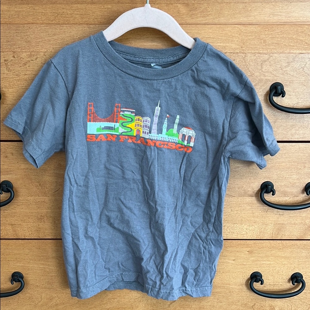 Gray San Francisco Kids T-Shirt